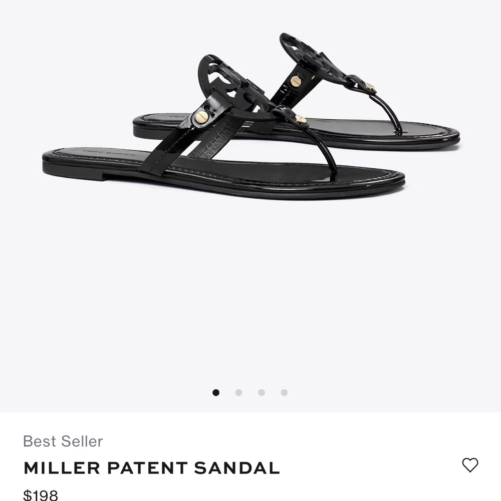 Tory Burch Miller Patent Sandal